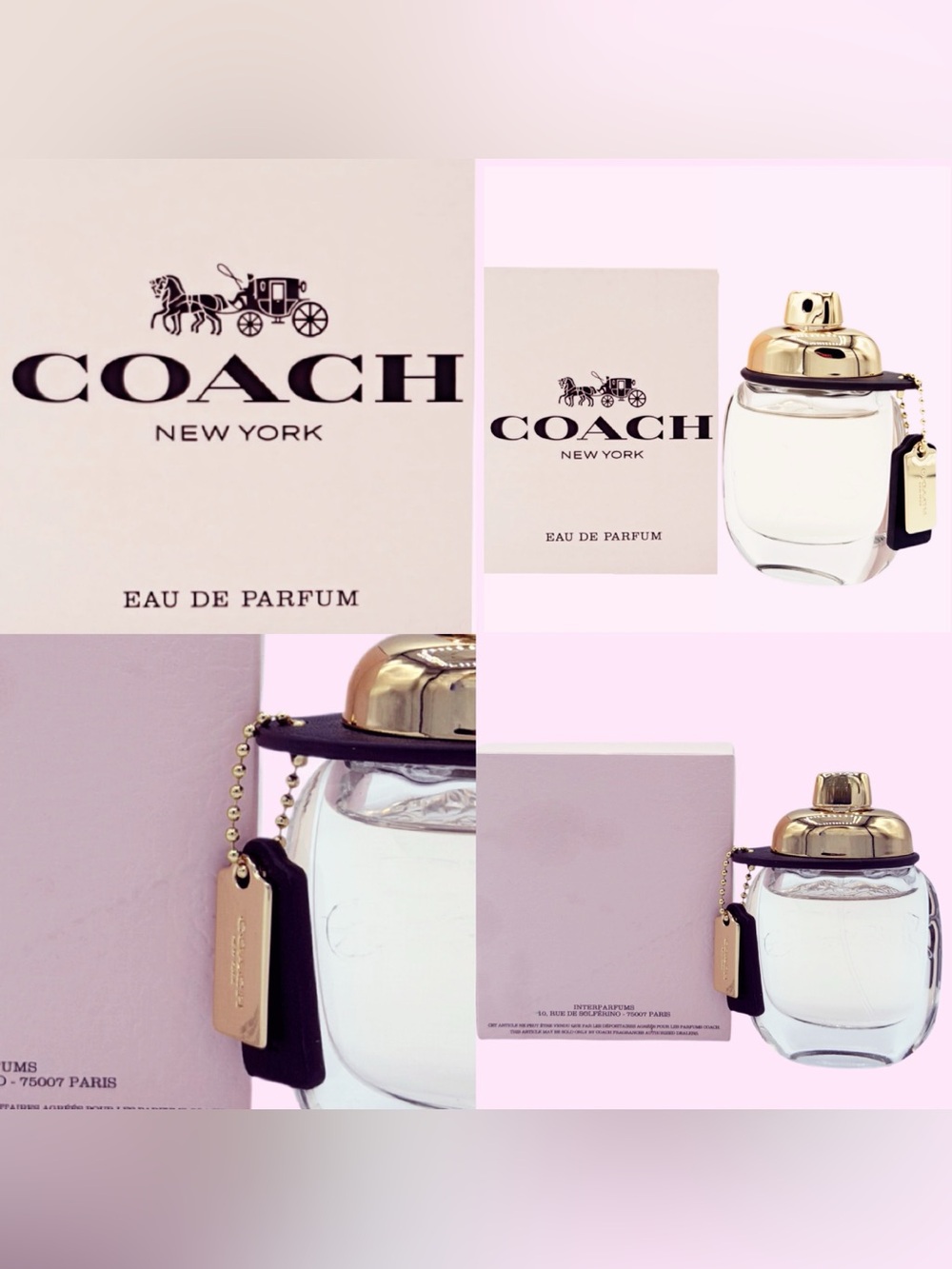 NWT NIB AUTHENTIC COACH EAU DE PARFUM A UNIQUE BLEND OF FRUITY&FLORAL NOTES FS - Picture 1 of 6